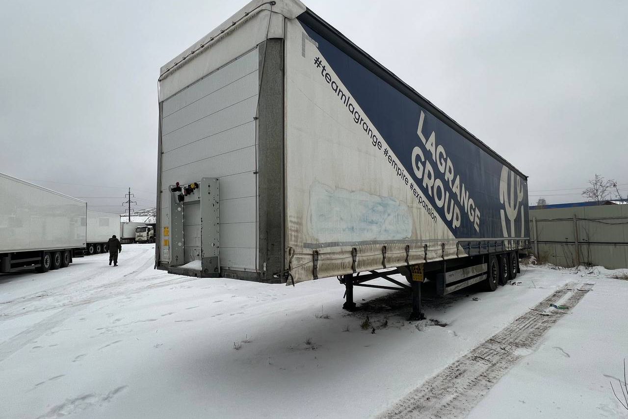 Закладные под коники на полуприцеп Шмитц